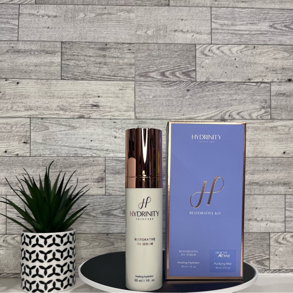 Sold!BNIB Hydrinity Restorative HA Serum Healing Hydrator w/ PPM6 Technology Ful